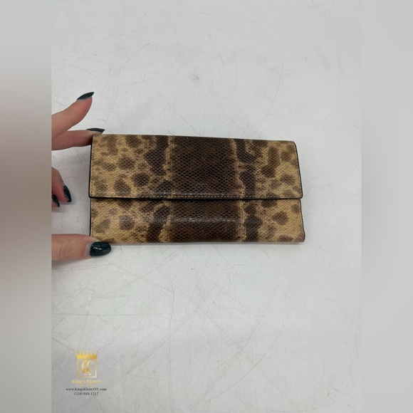 🤎SOLD🤎Gucci limited python skin wallet - Picture 8 of 11